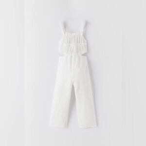 Zara size 9 White Romper